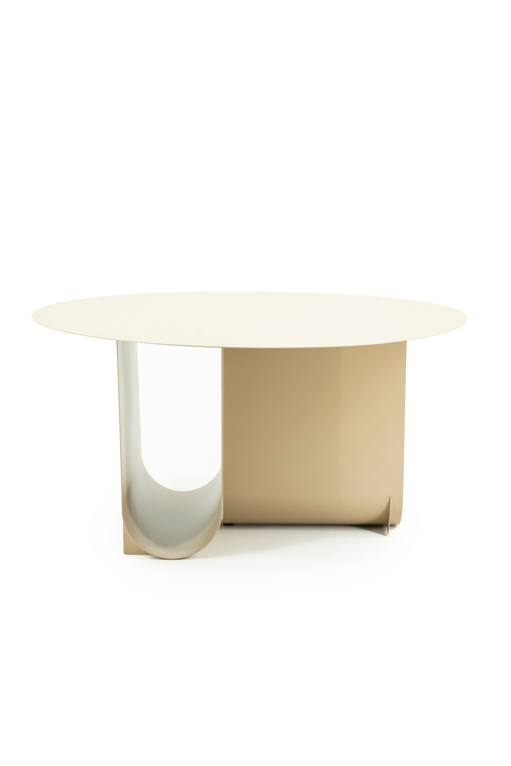 Table basse moderne en métal