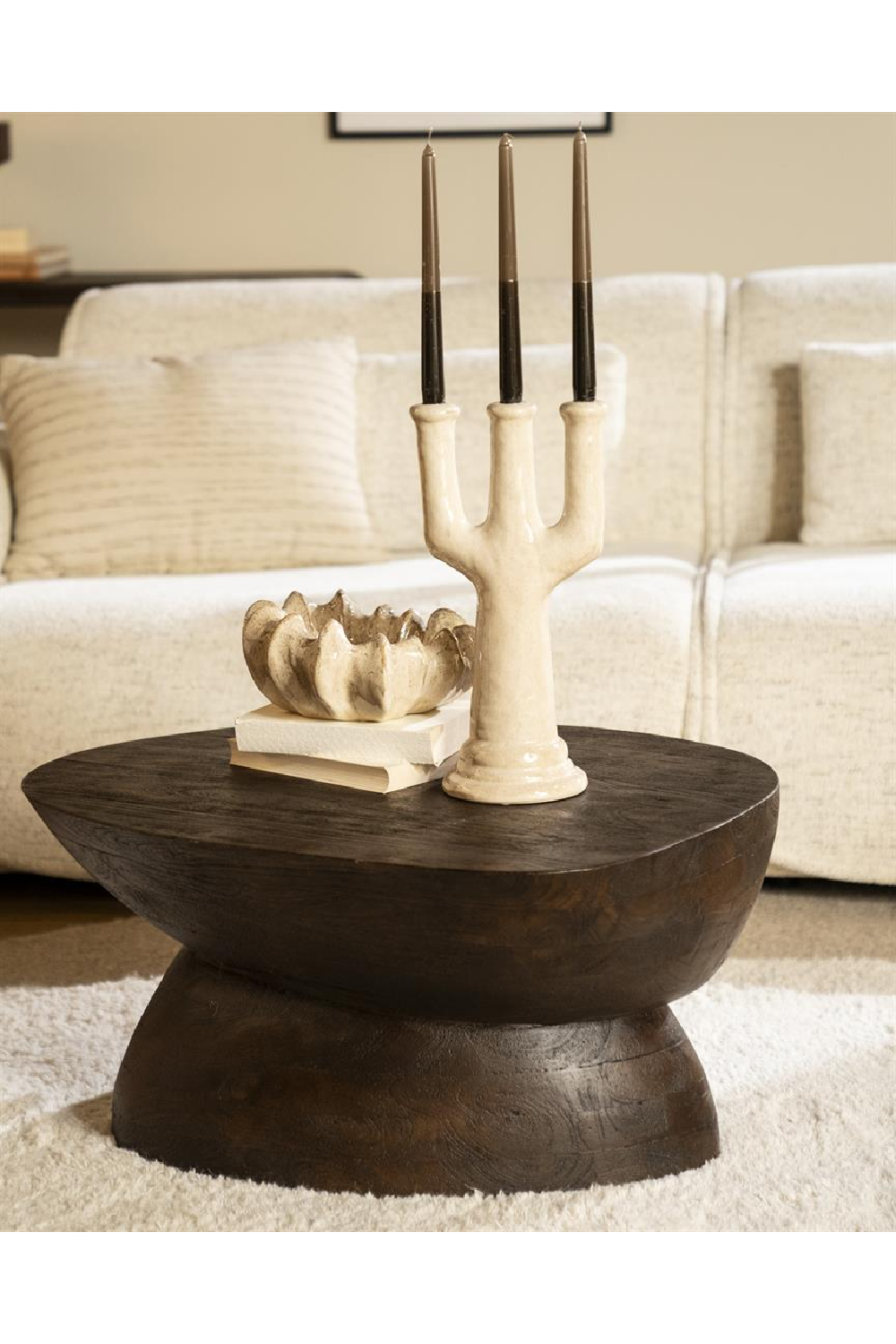 Table basse en bois bio