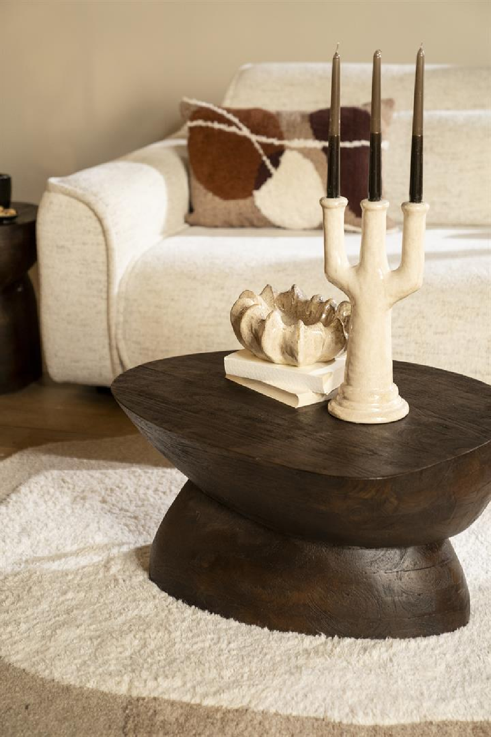 Table basse en bois bio