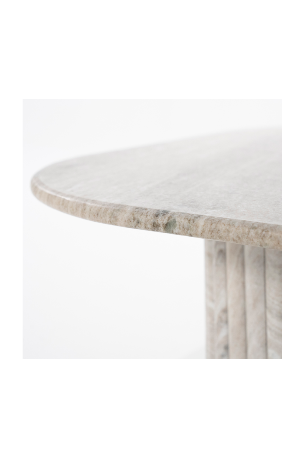 Table basse en marbre gris