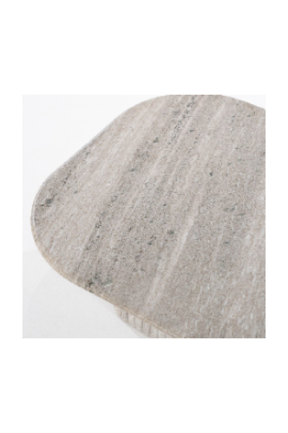Table basse en marbre gris