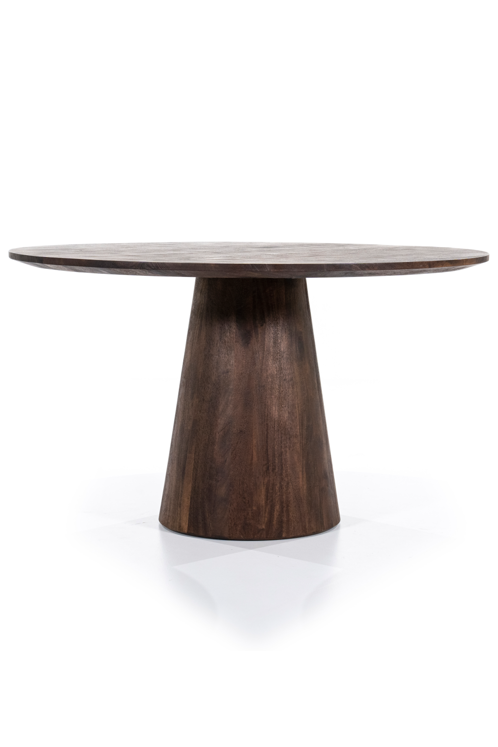 Table à manger sur pied en bois