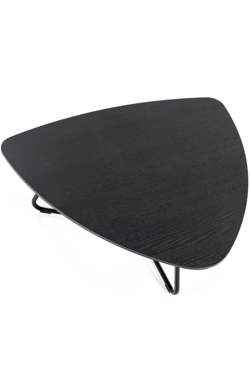 Table basse en chêne noir