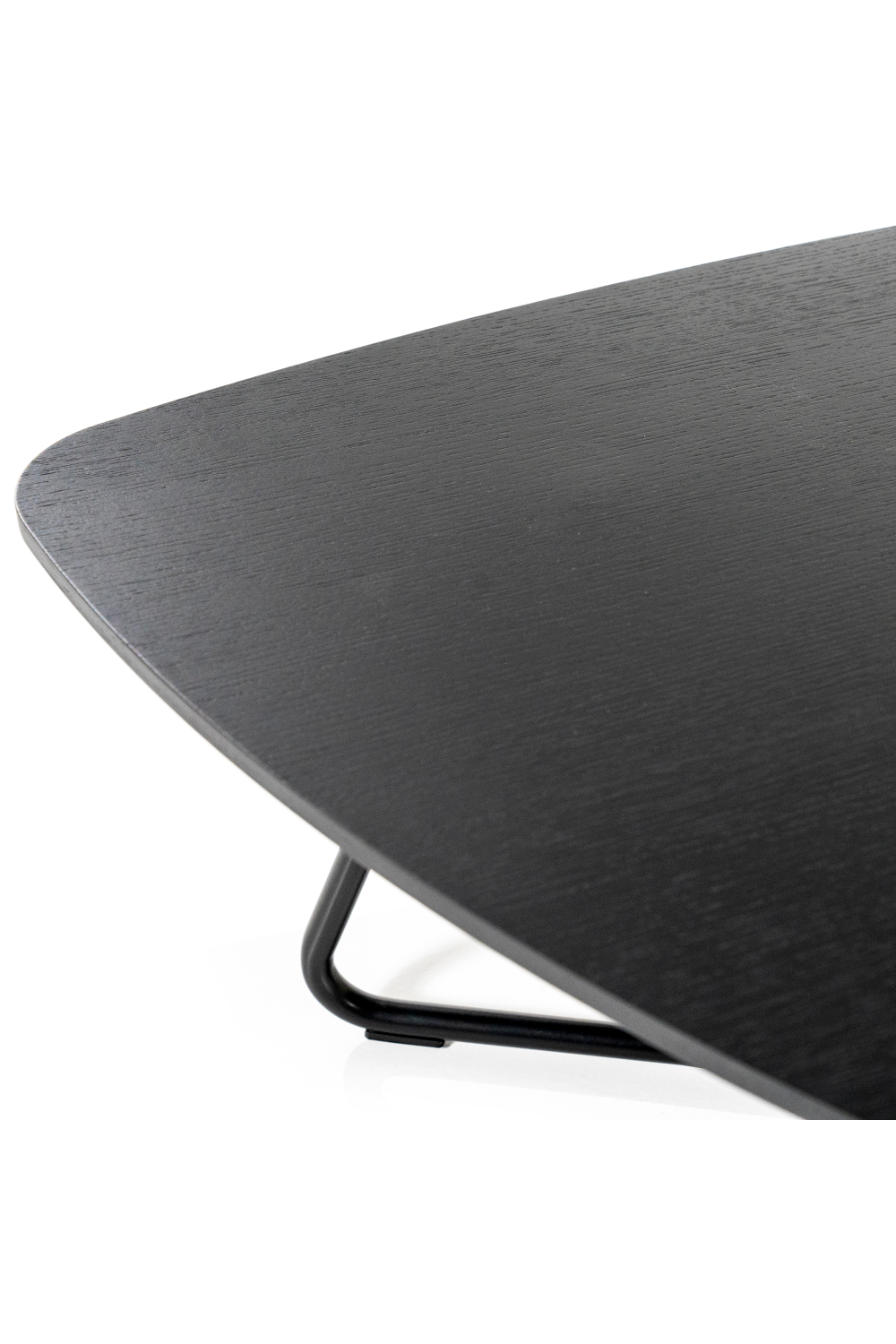 Table basse en chêne noir