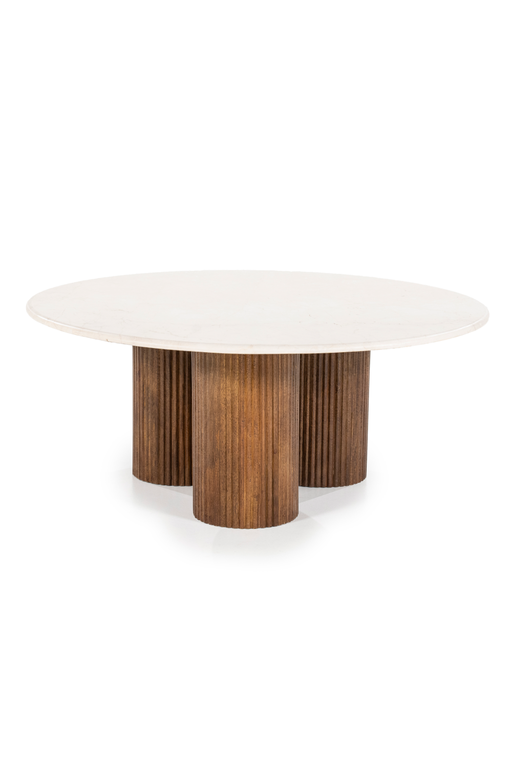 Table basse ronde en marbre