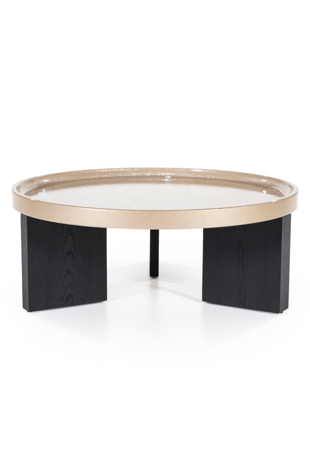 Table basse en placage de chêne S