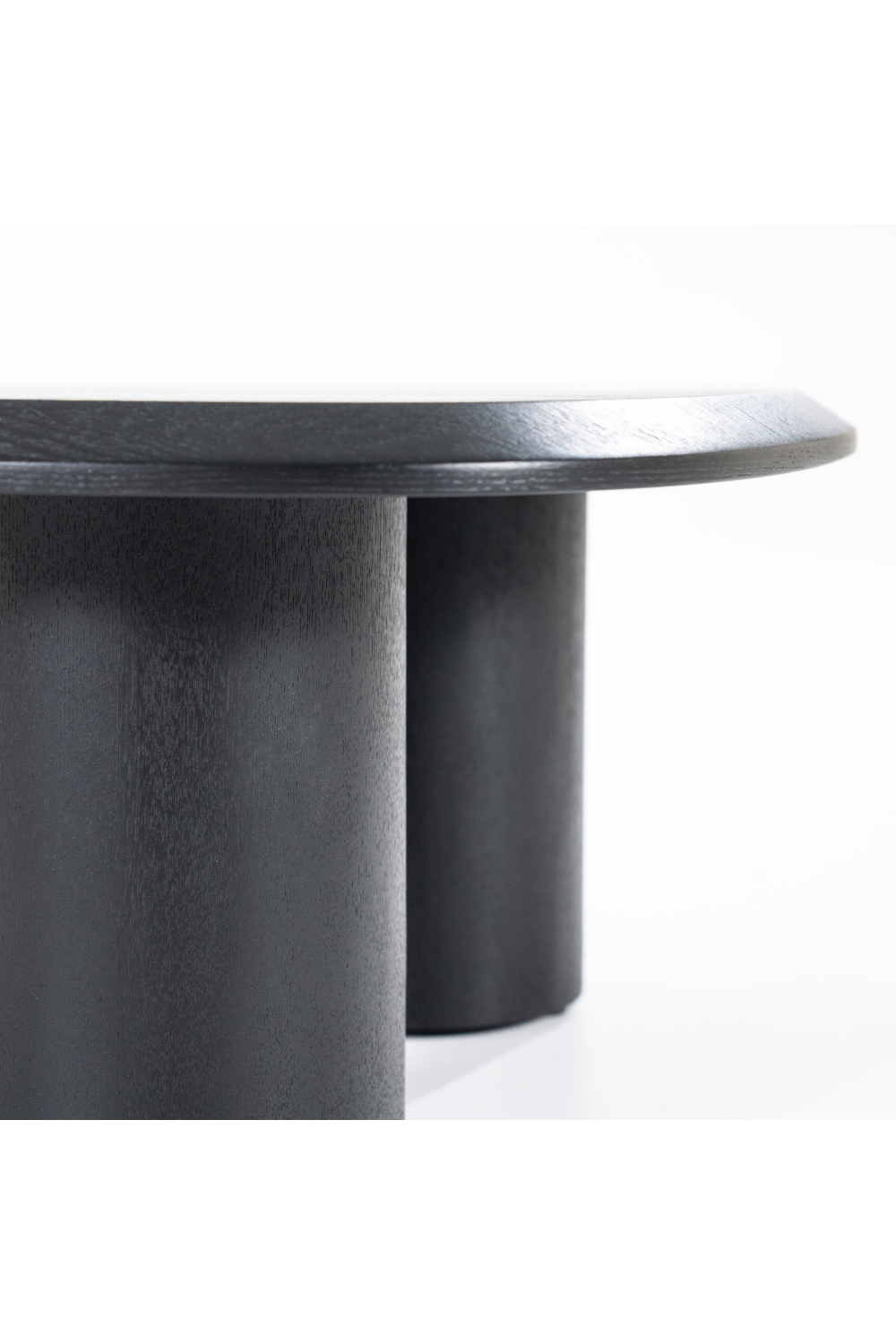 Table basse en chêne noir