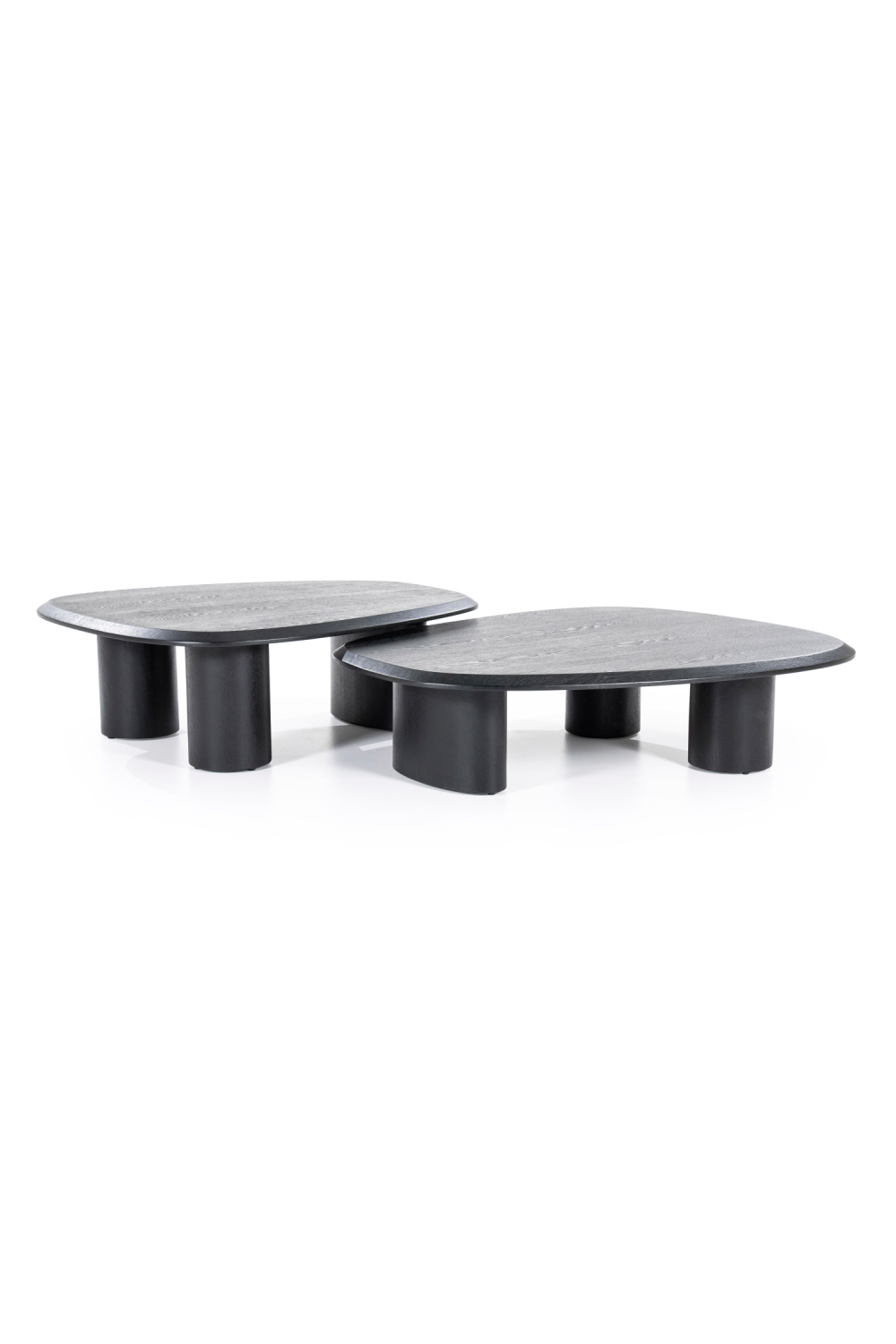 Table basse en chêne noir