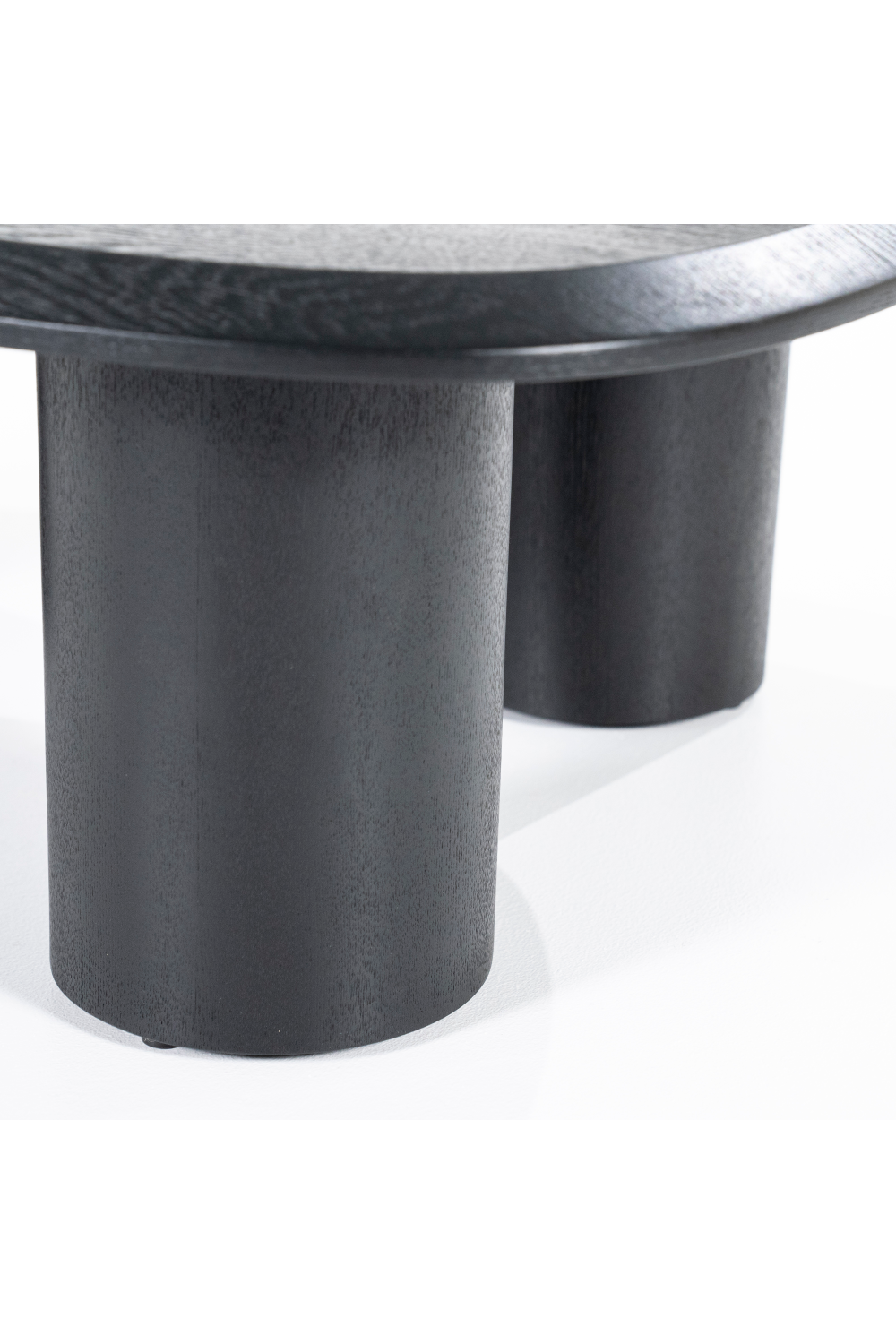 Table basse en chêne noir