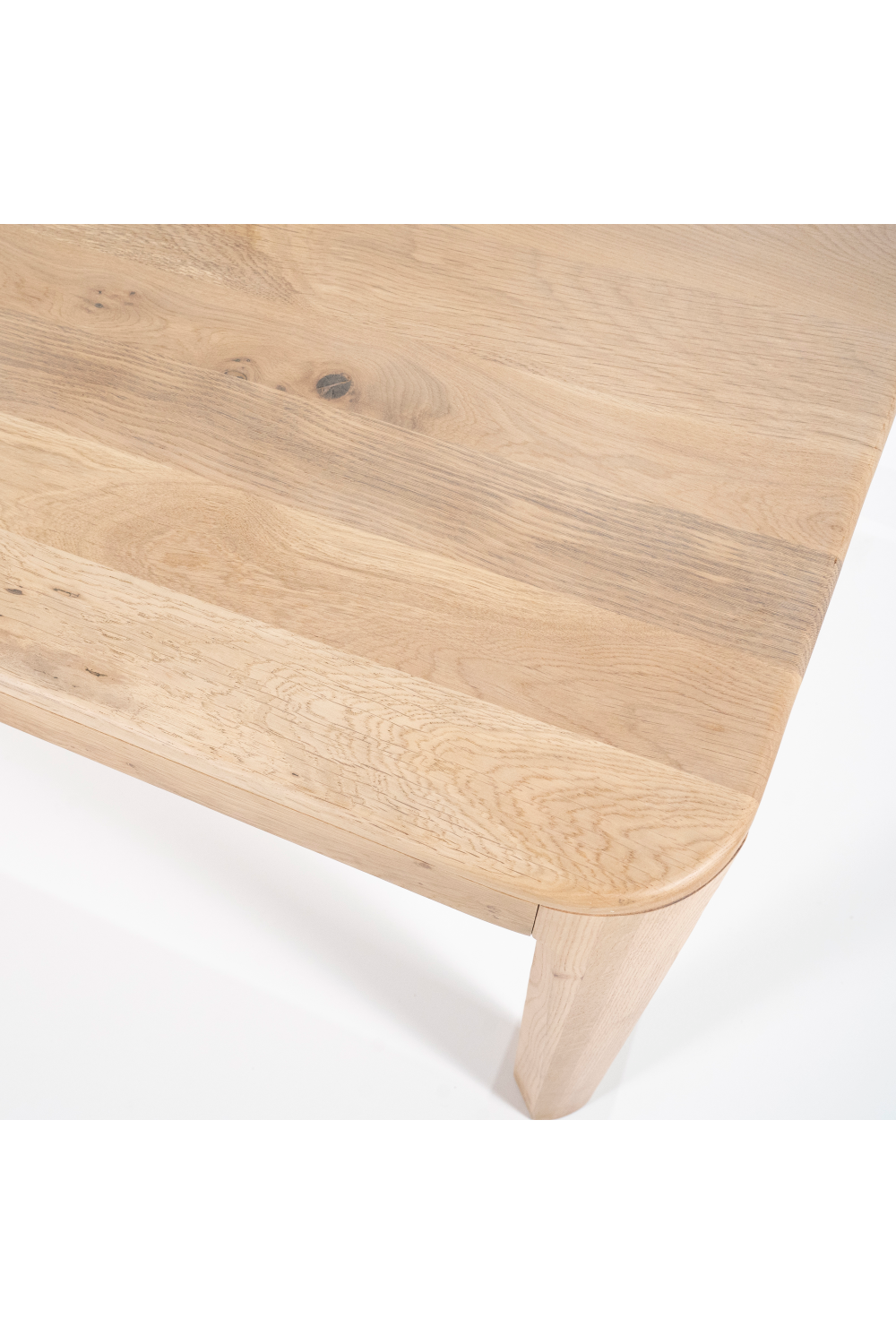 Table de salle à manger rectangulaire en chêne