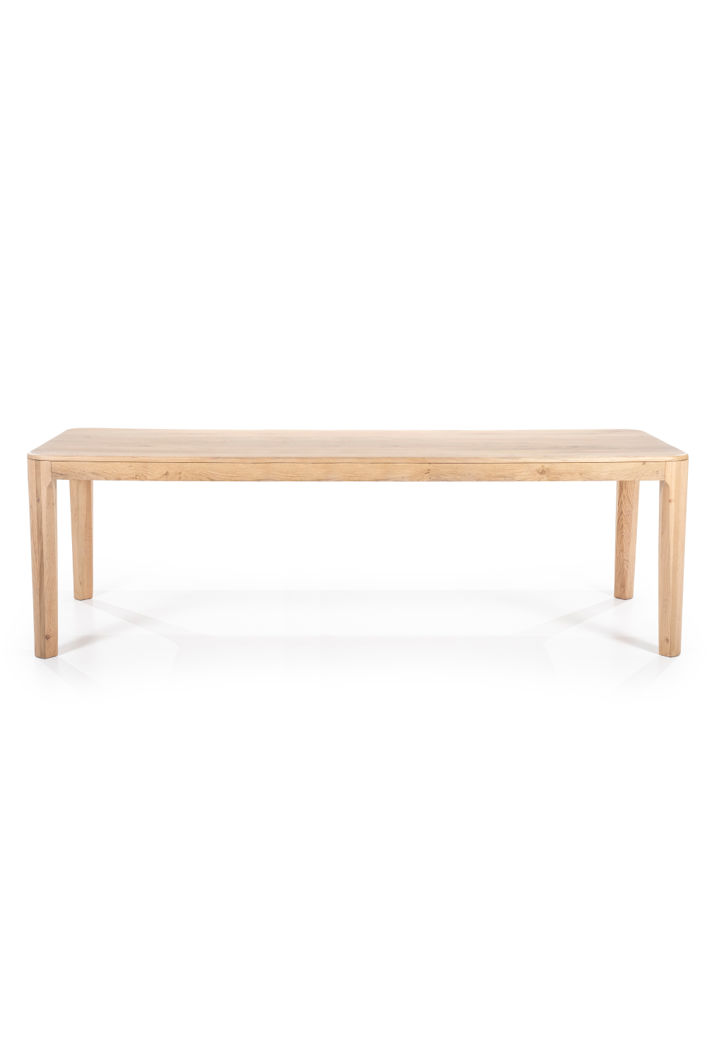 Table de salle à manger rectangulaire en chêne