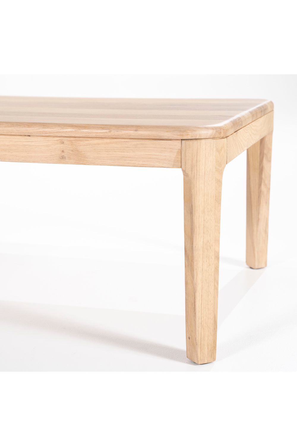Table basse rectangulaire en chêne