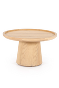 Table basse en chêne laqué