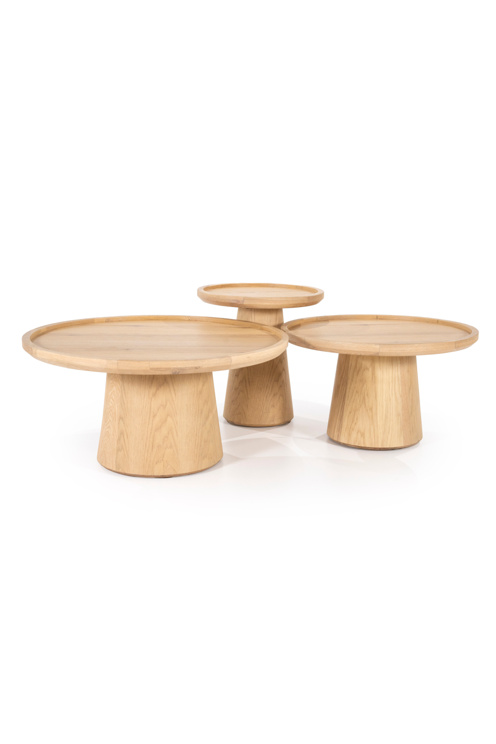 Table basse en chêne laqué