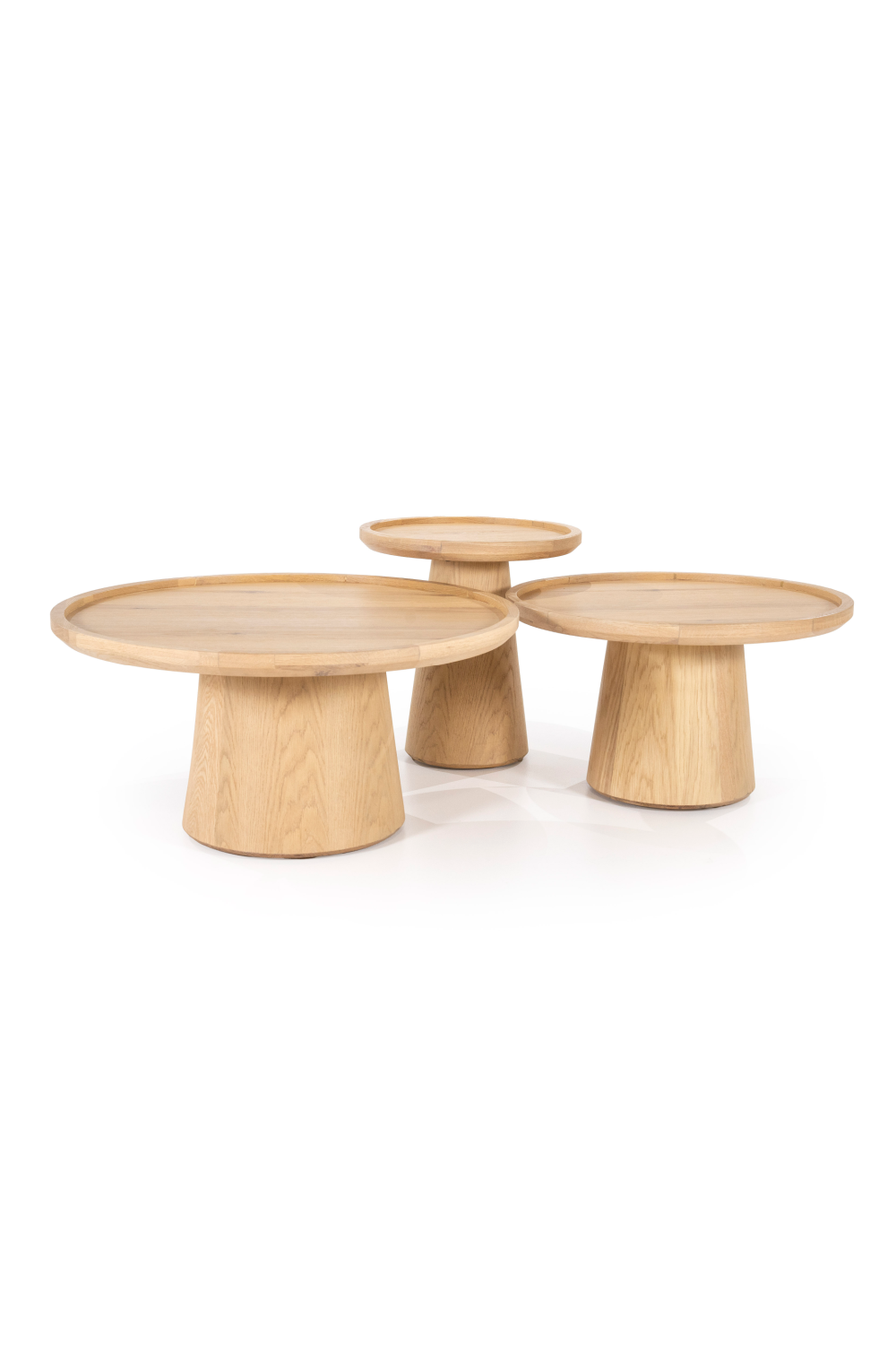 Table basse en chêne laqué