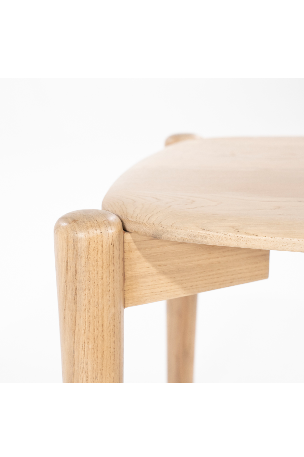 Table basse scandinave en chêne