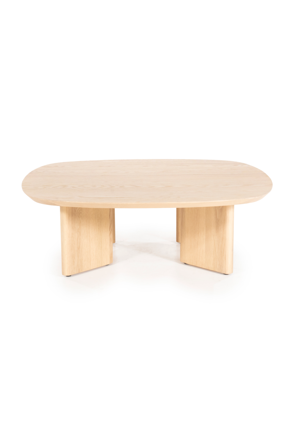 Table basse en chêne verni naturel