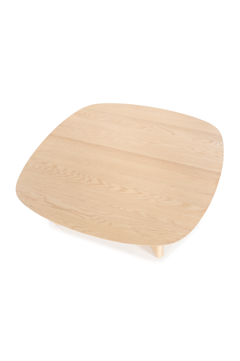 Table basse en chêne verni naturel