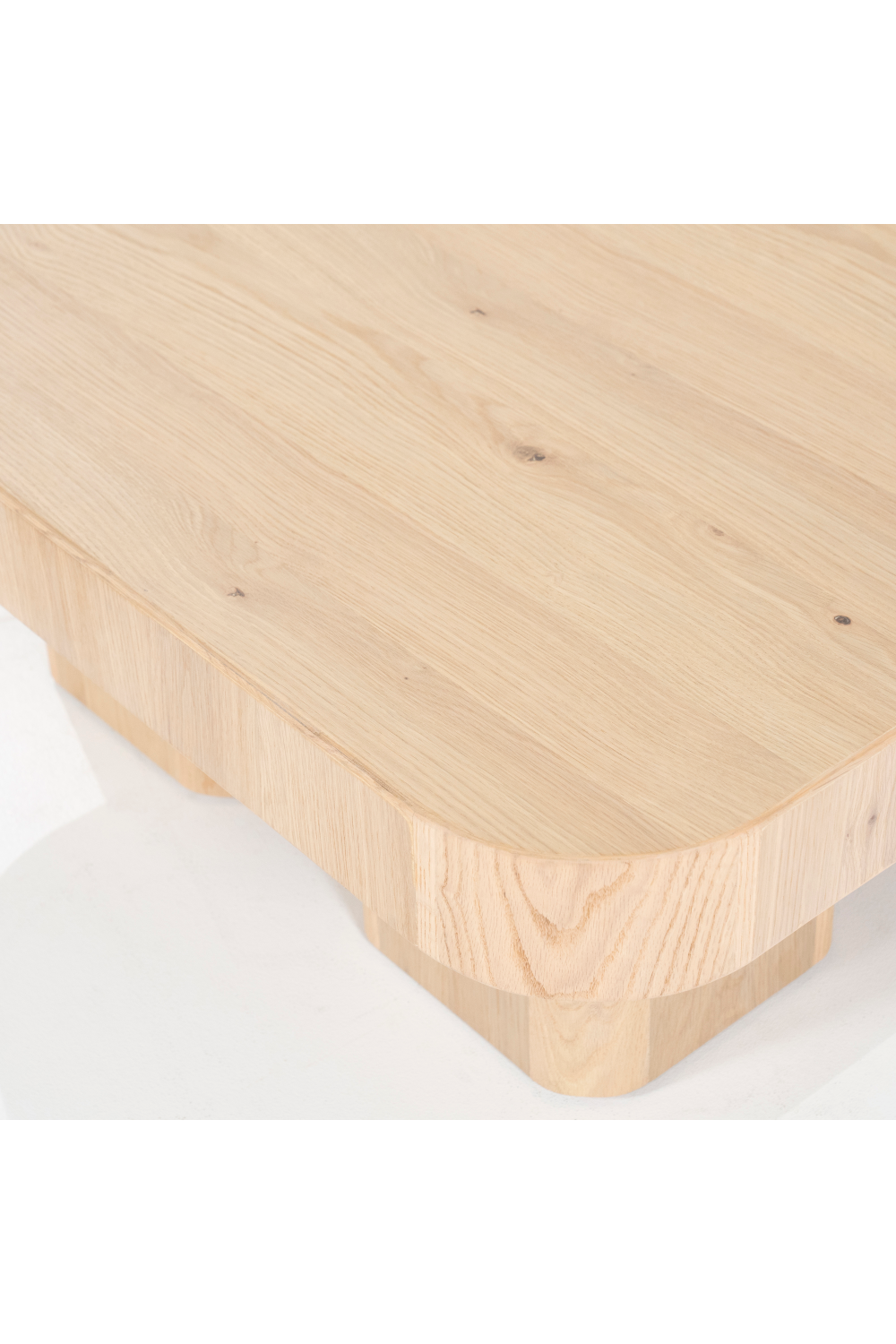 Table basse carrée en chêne