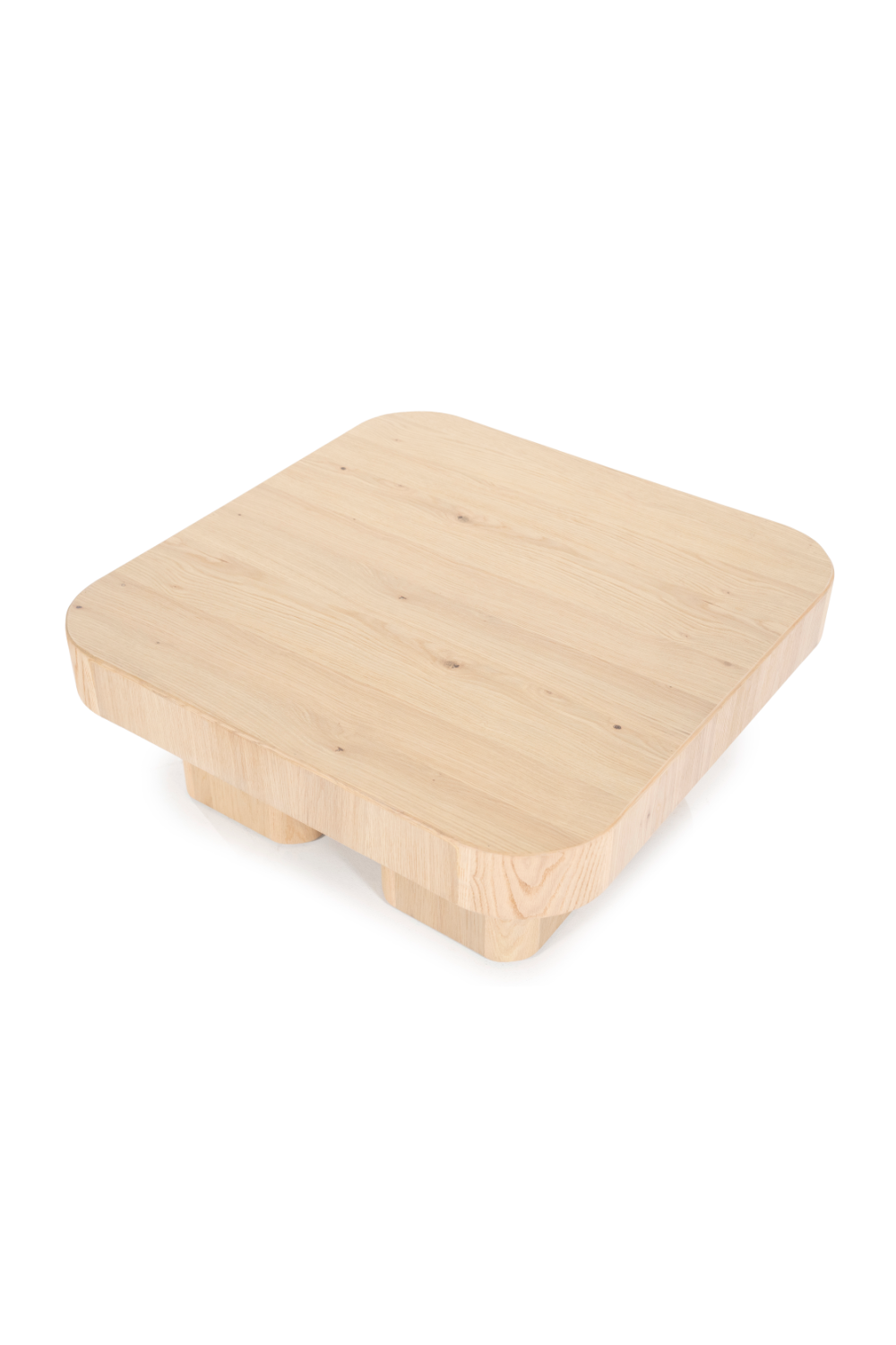 Table basse carrée en chêne