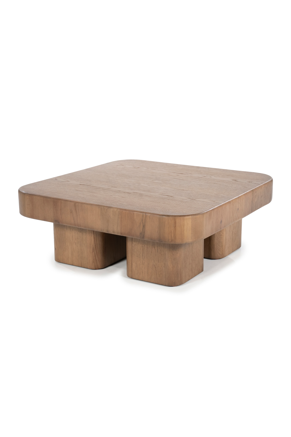 Table basse carrée en chêne