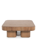 Table basse carrée en chêne