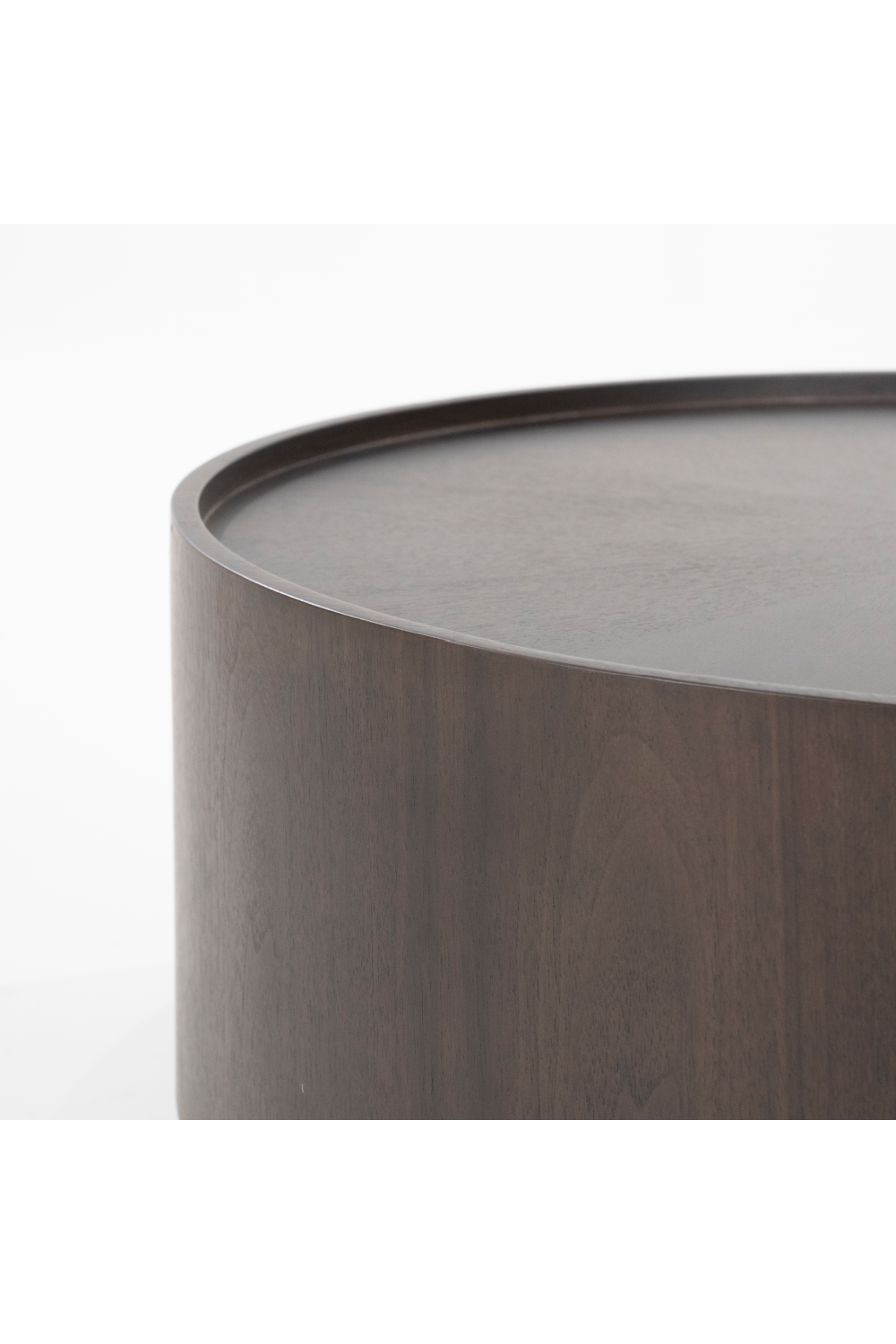 Tables basses gigognes rondes Noyer (2)