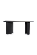 Table de comptoir en chêne noir