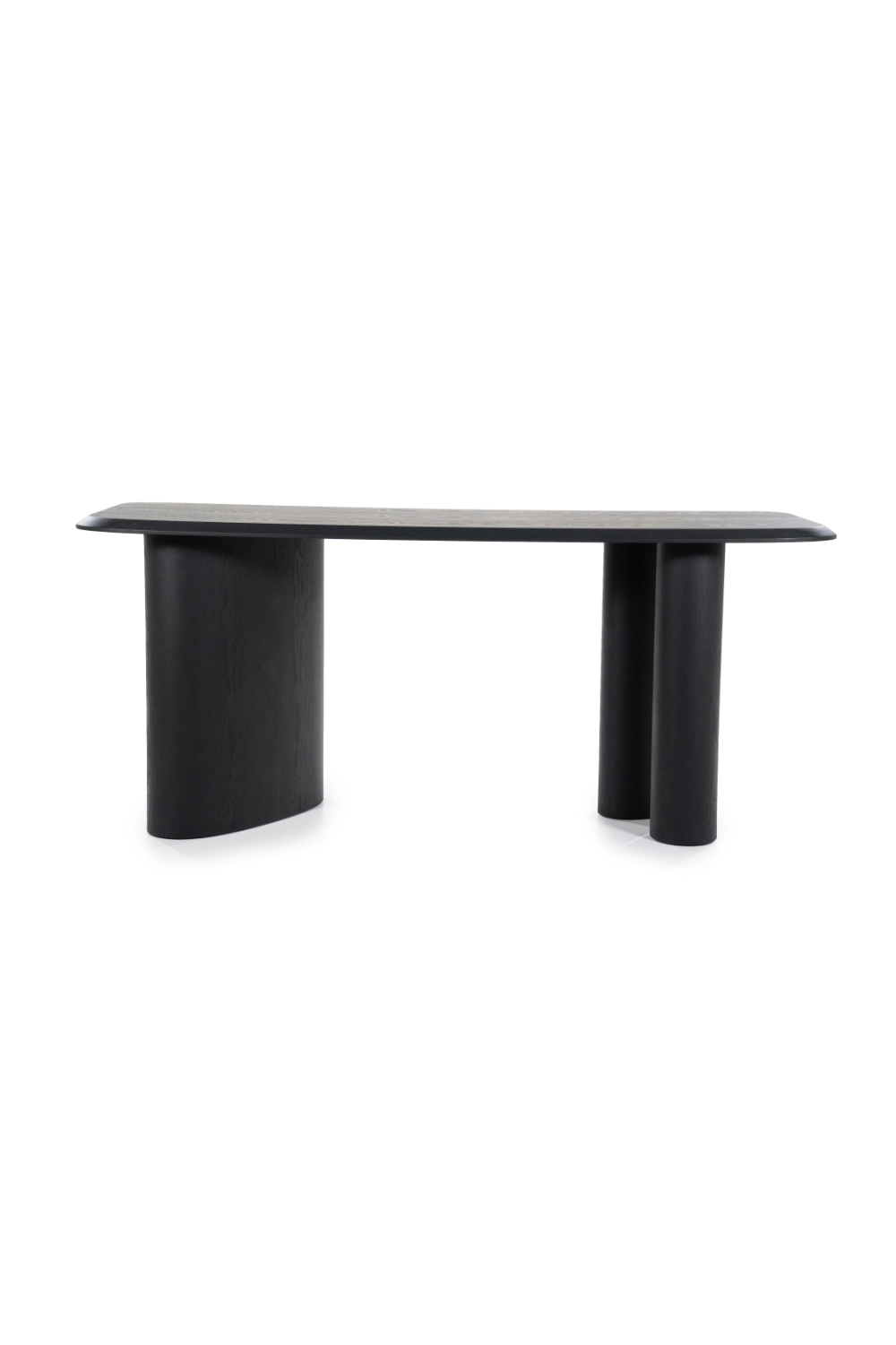 Table de comptoir en chêne noir