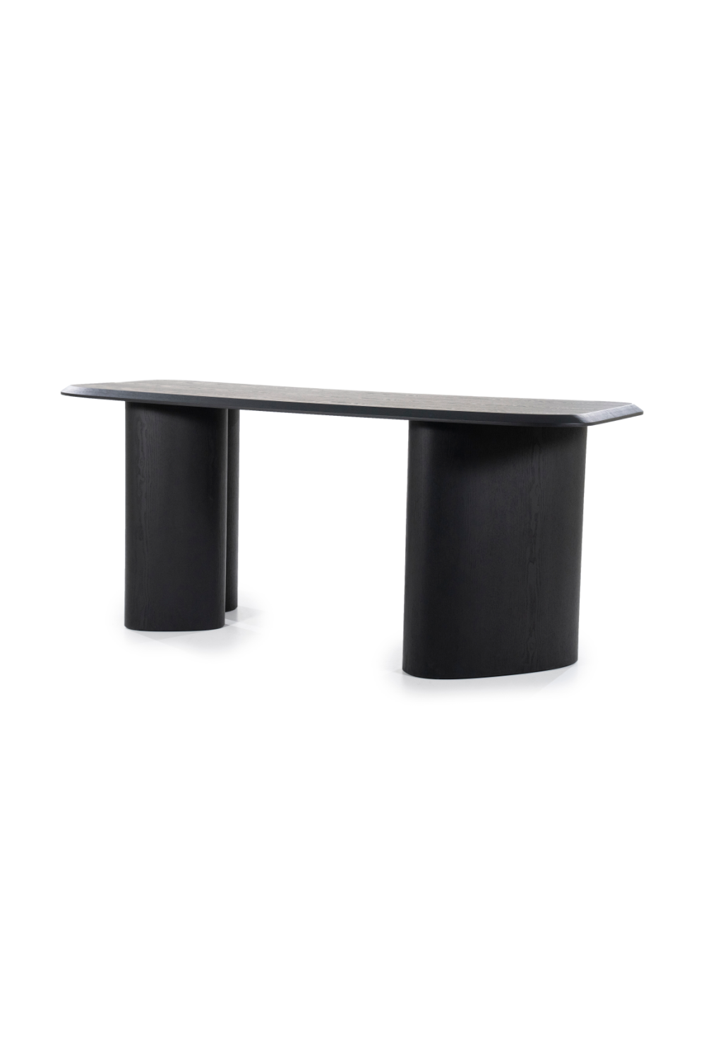 Table de comptoir en chêne noir