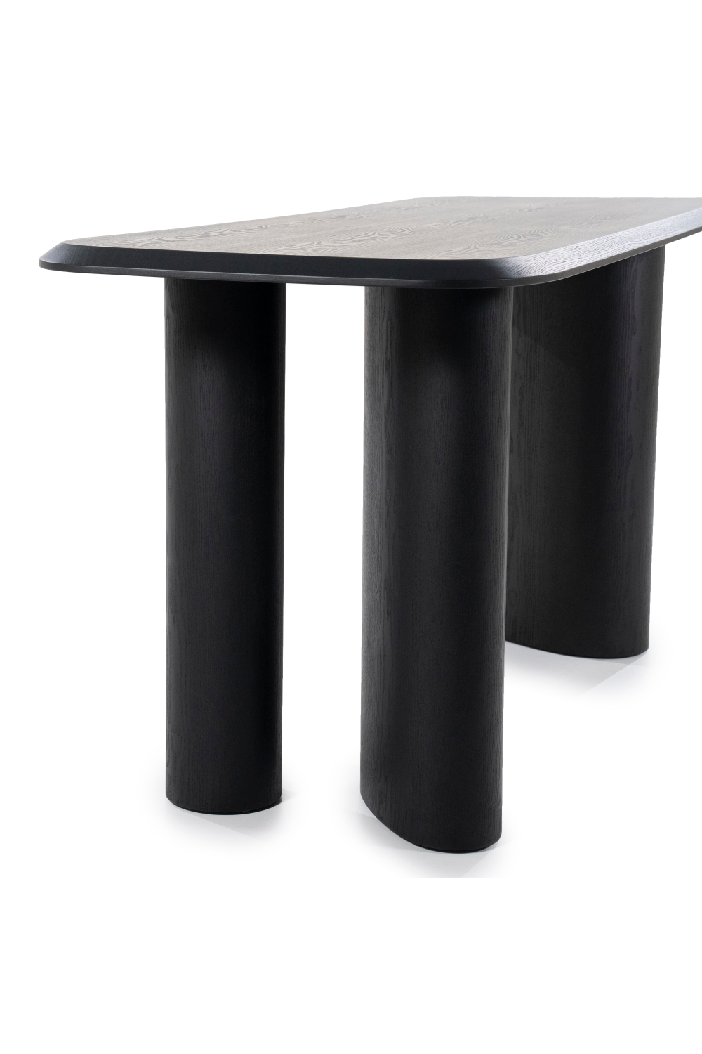 Table de comptoir en chêne noir