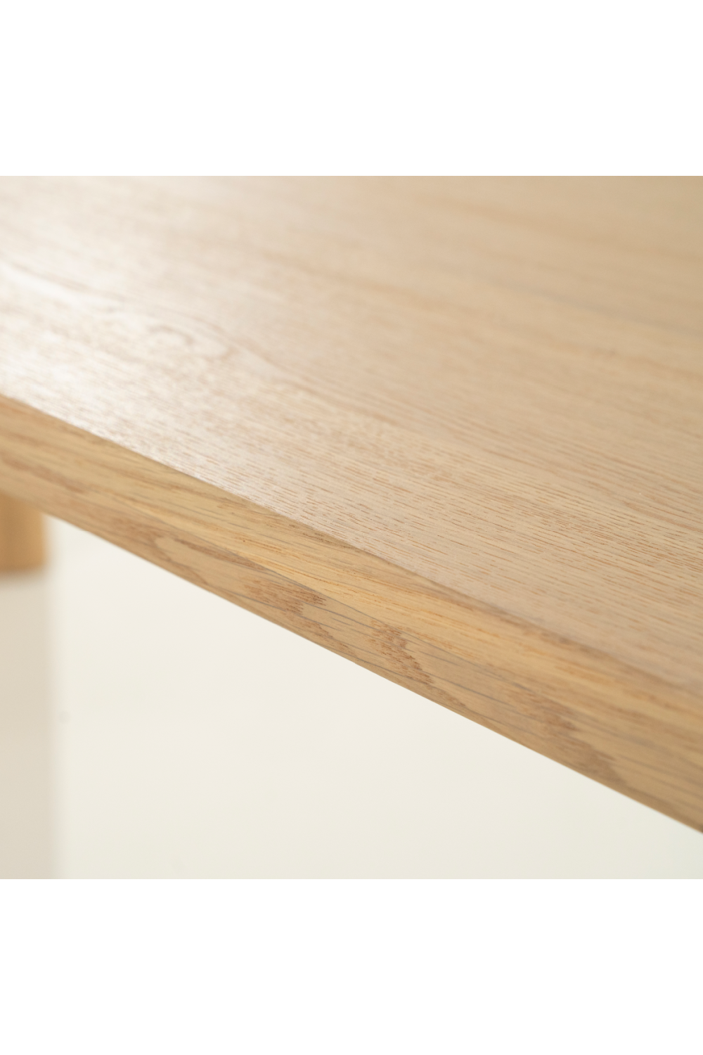 Table à manger rectangulaire en chêne M