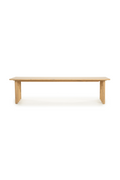 Table de salle à manger rectangulaire en chêne L