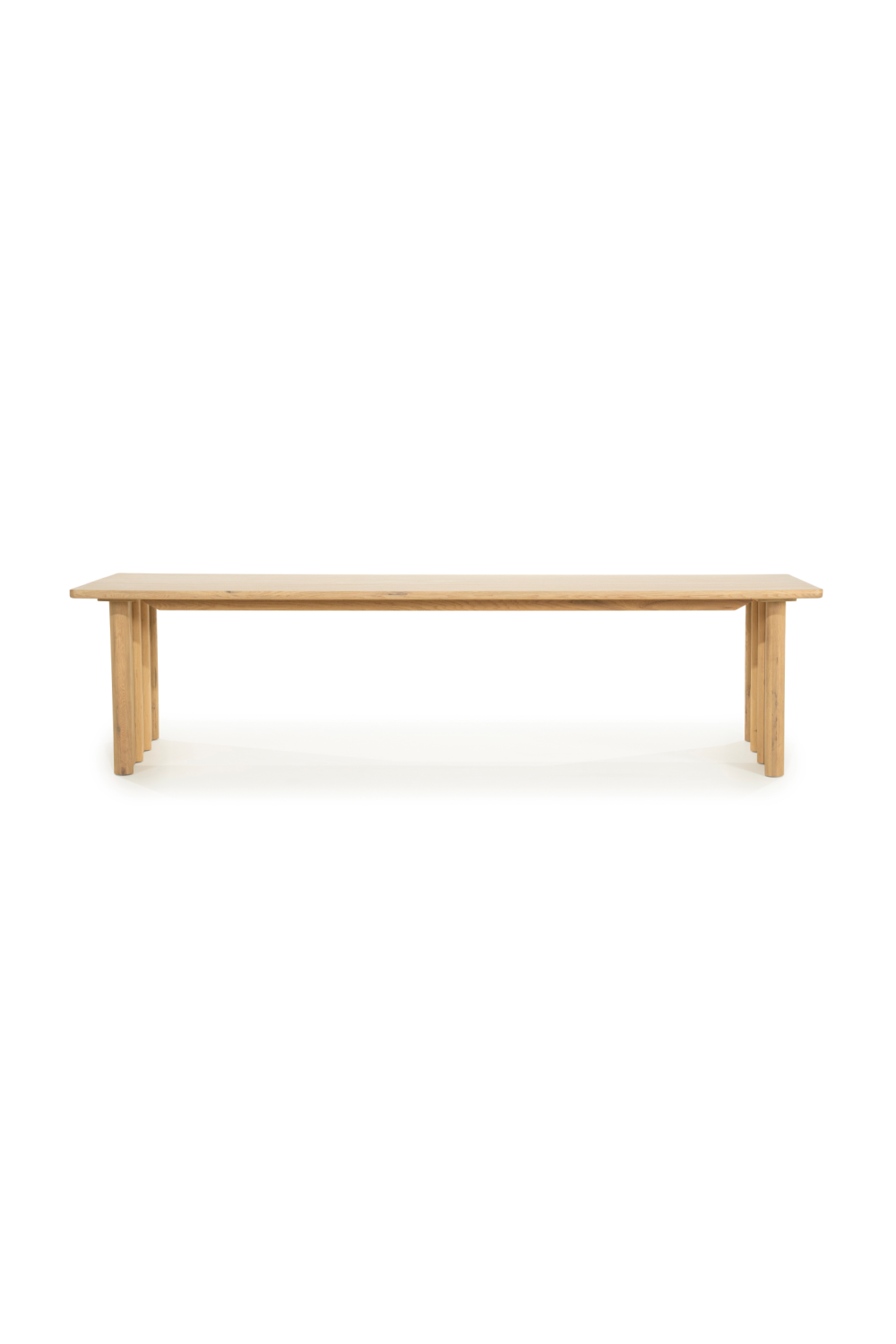 Table de salle à manger rectangulaire en chêne L
