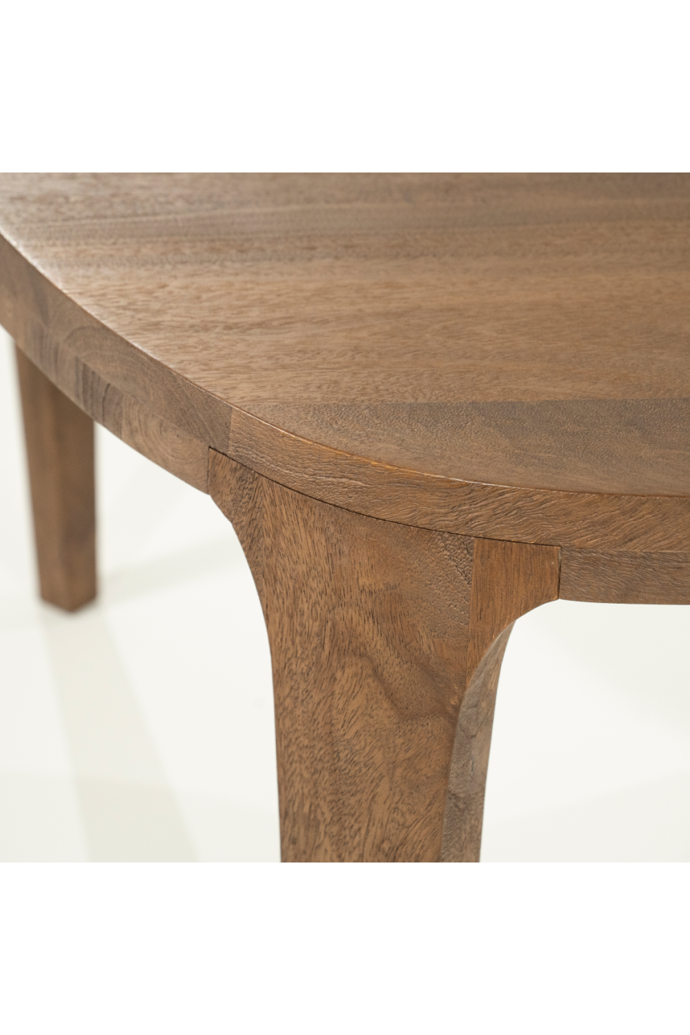 Table à manger en bois de manguier brossé
