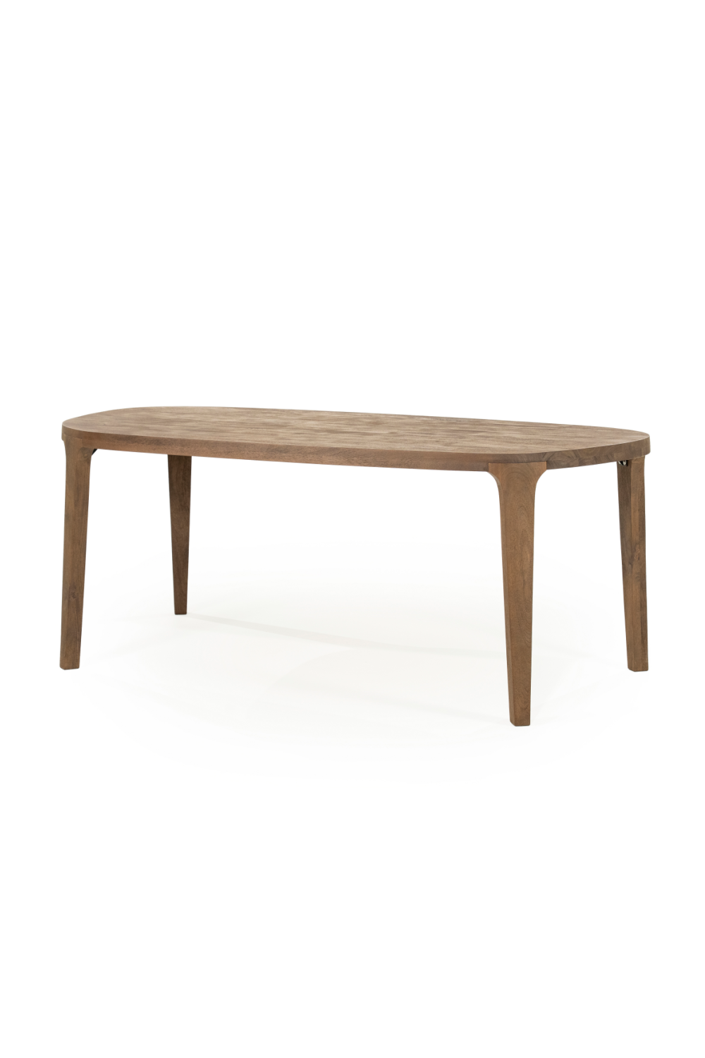 Table à manger en bois de manguier brossé