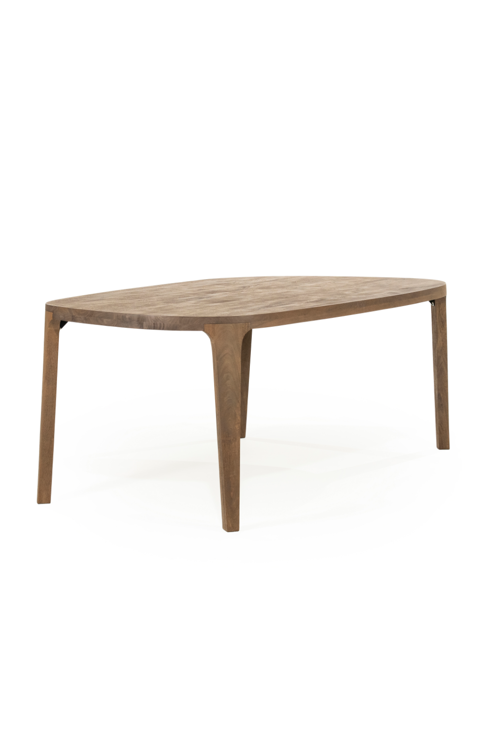Table à manger en bois de manguier brossé