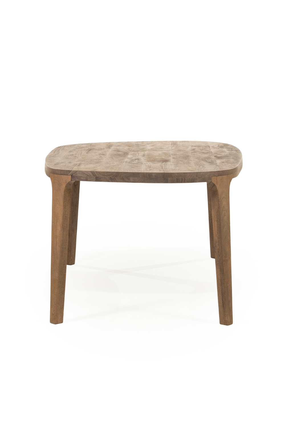 Table à manger en bois de manguier brossé