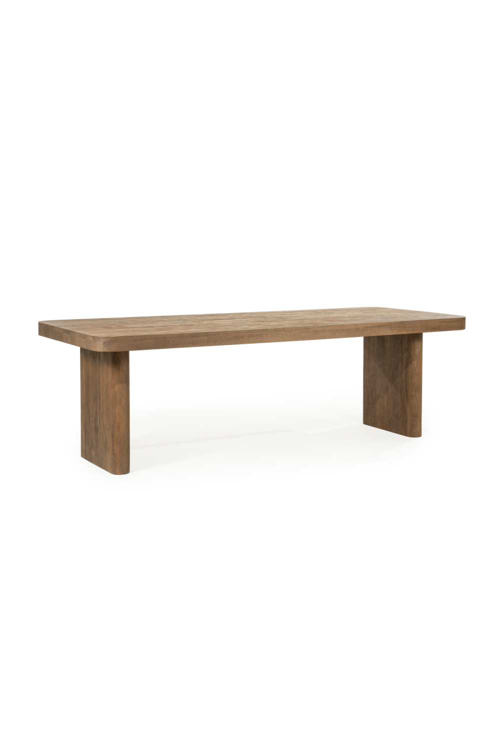 Table à manger en bois de manguier brossé
