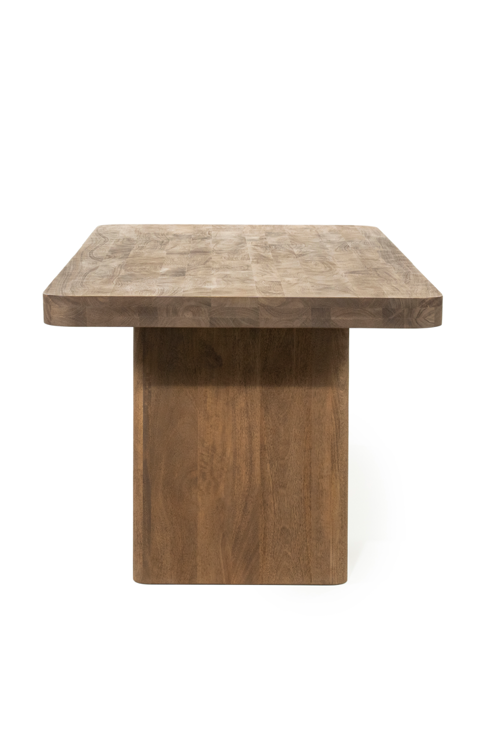 Table à manger en bois de manguier brossé