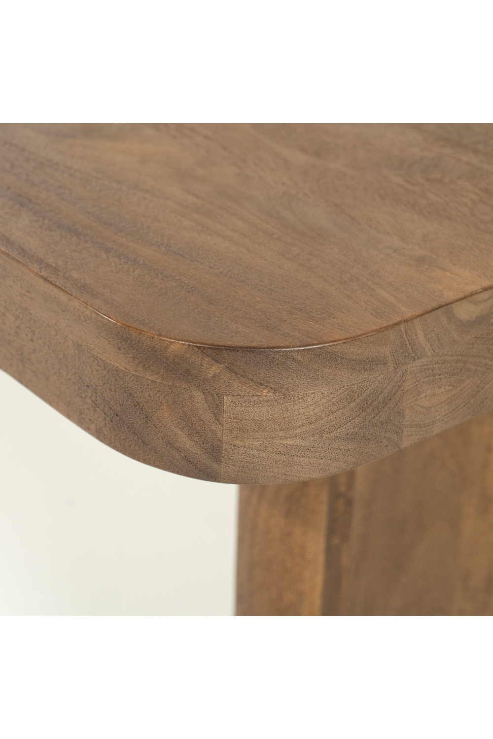 Table à manger en bois de manguier brossé