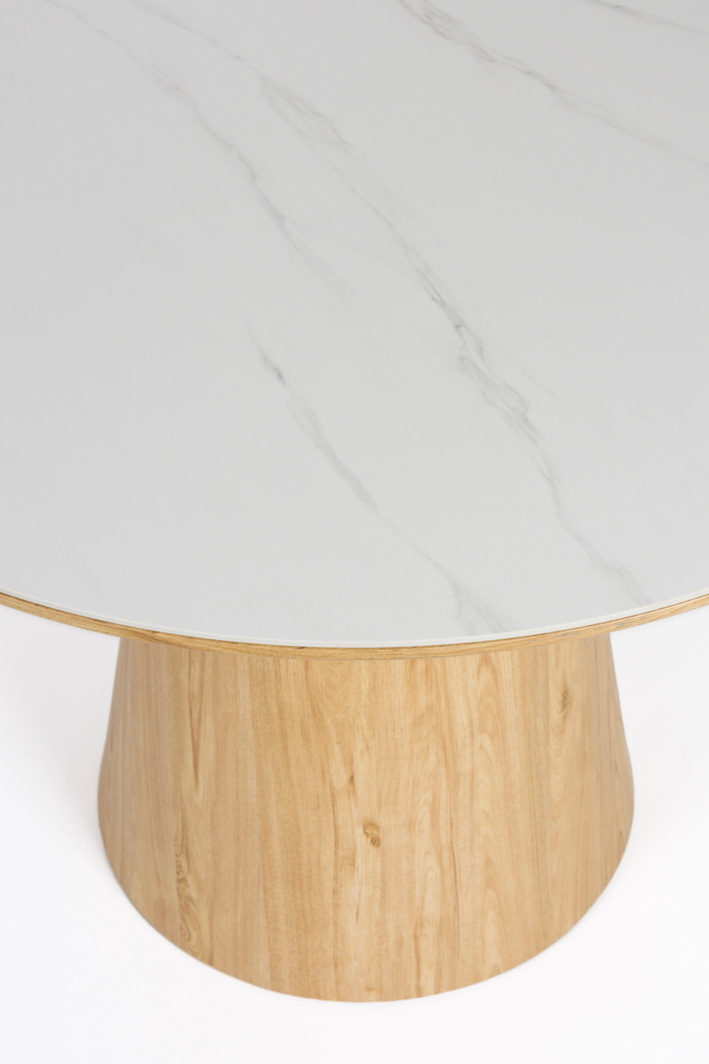 Table à manger ronde en bois