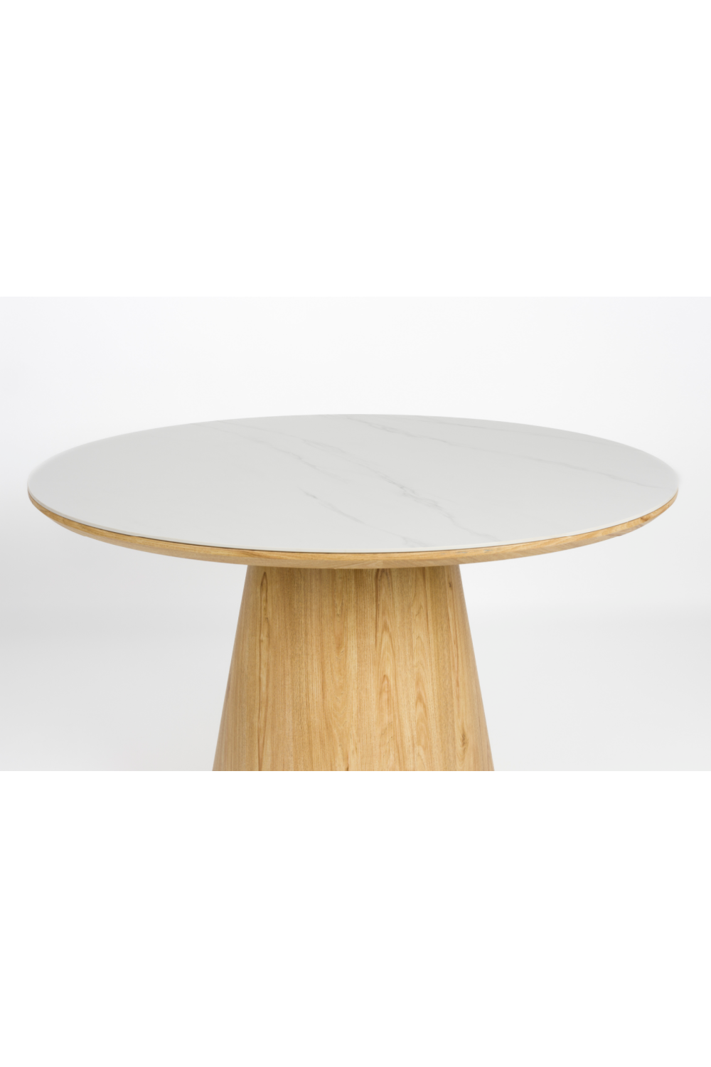 Table à manger ronde en bois