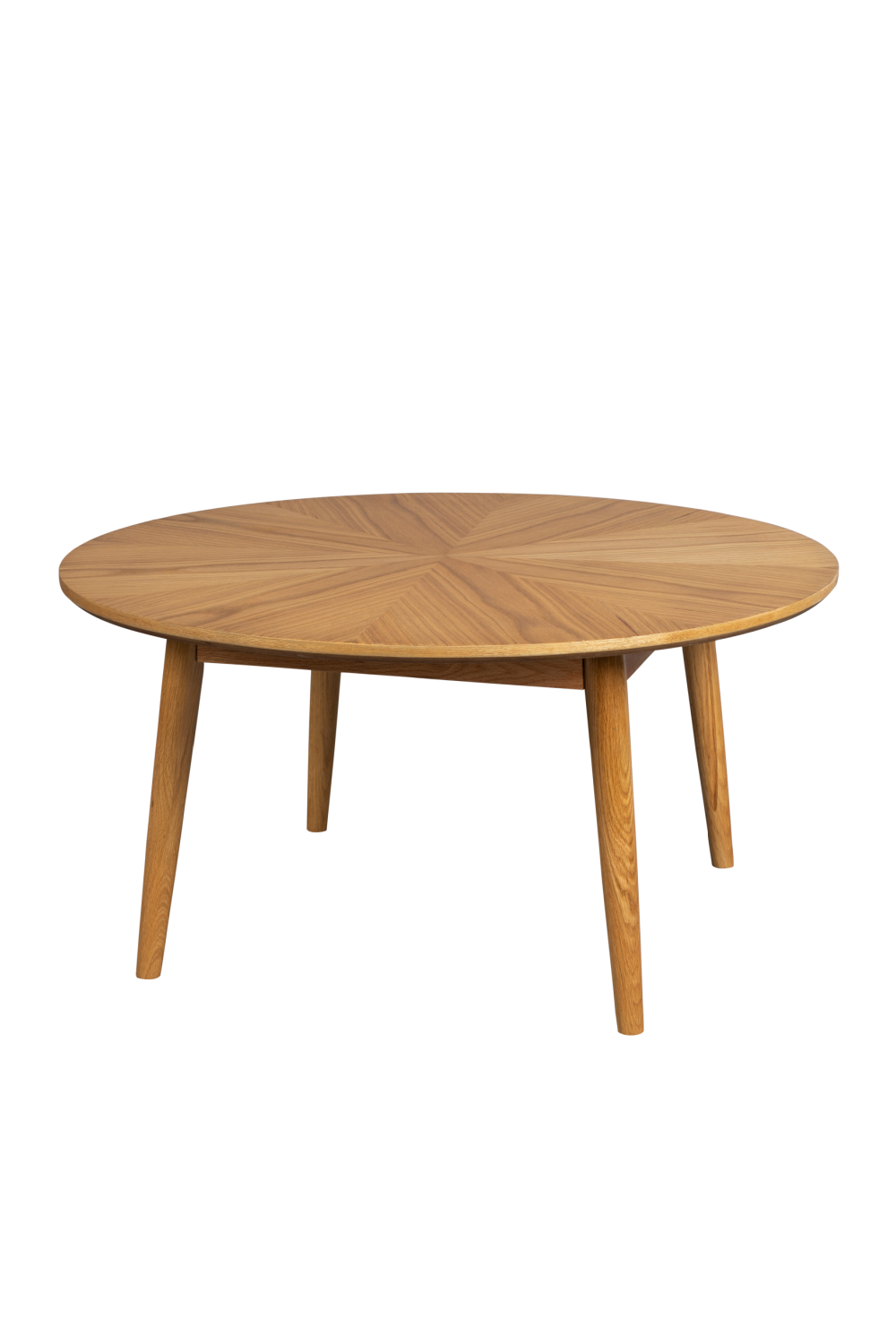 Table basse ronde en chêne