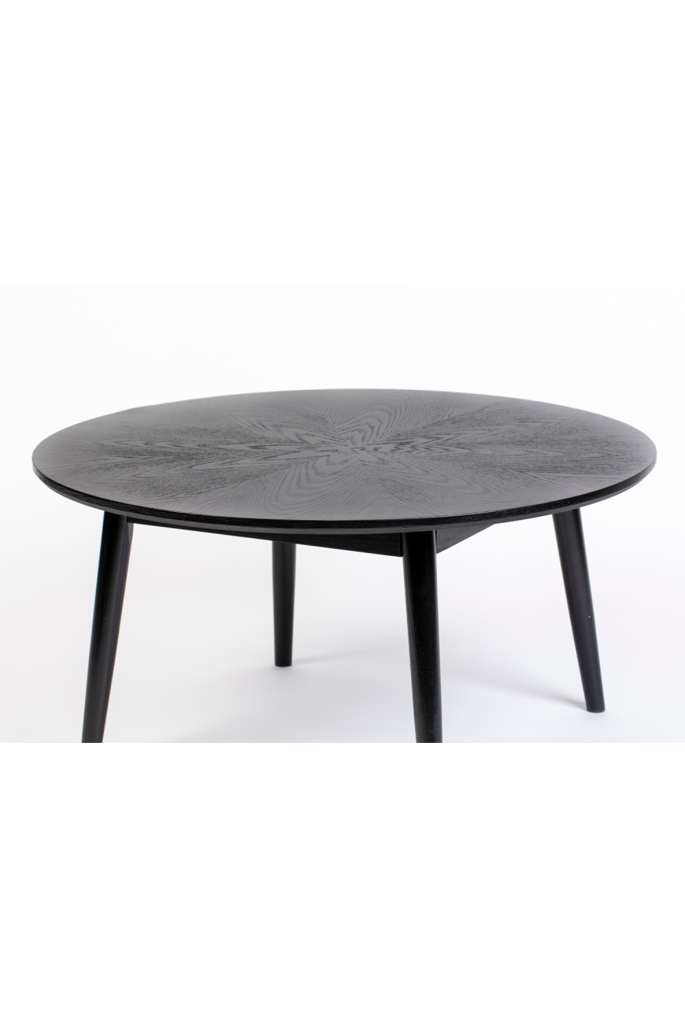 Table basse en bois noir