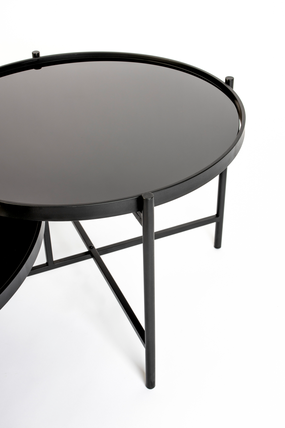 Table basse contemporaine noire