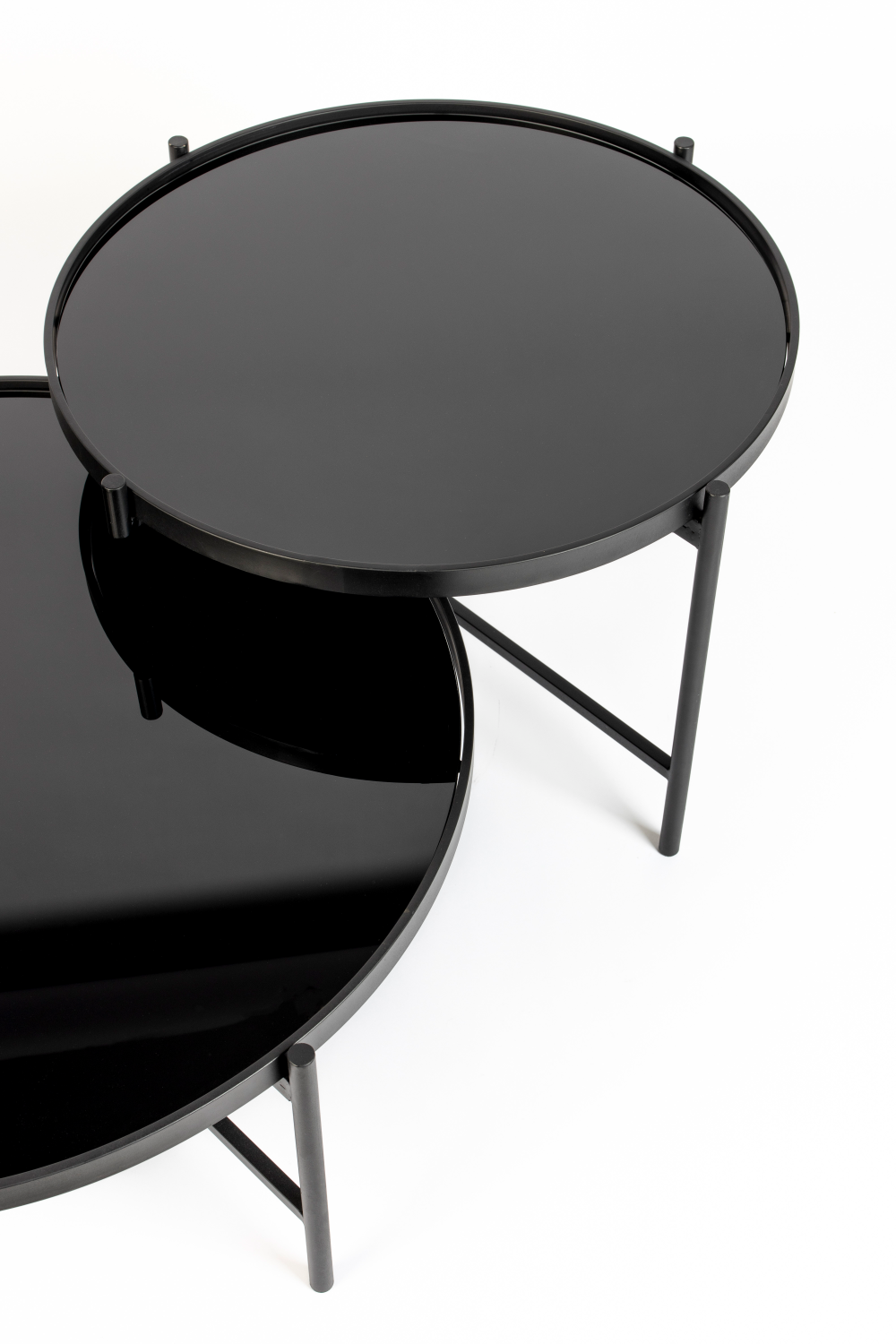 Table basse contemporaine noire