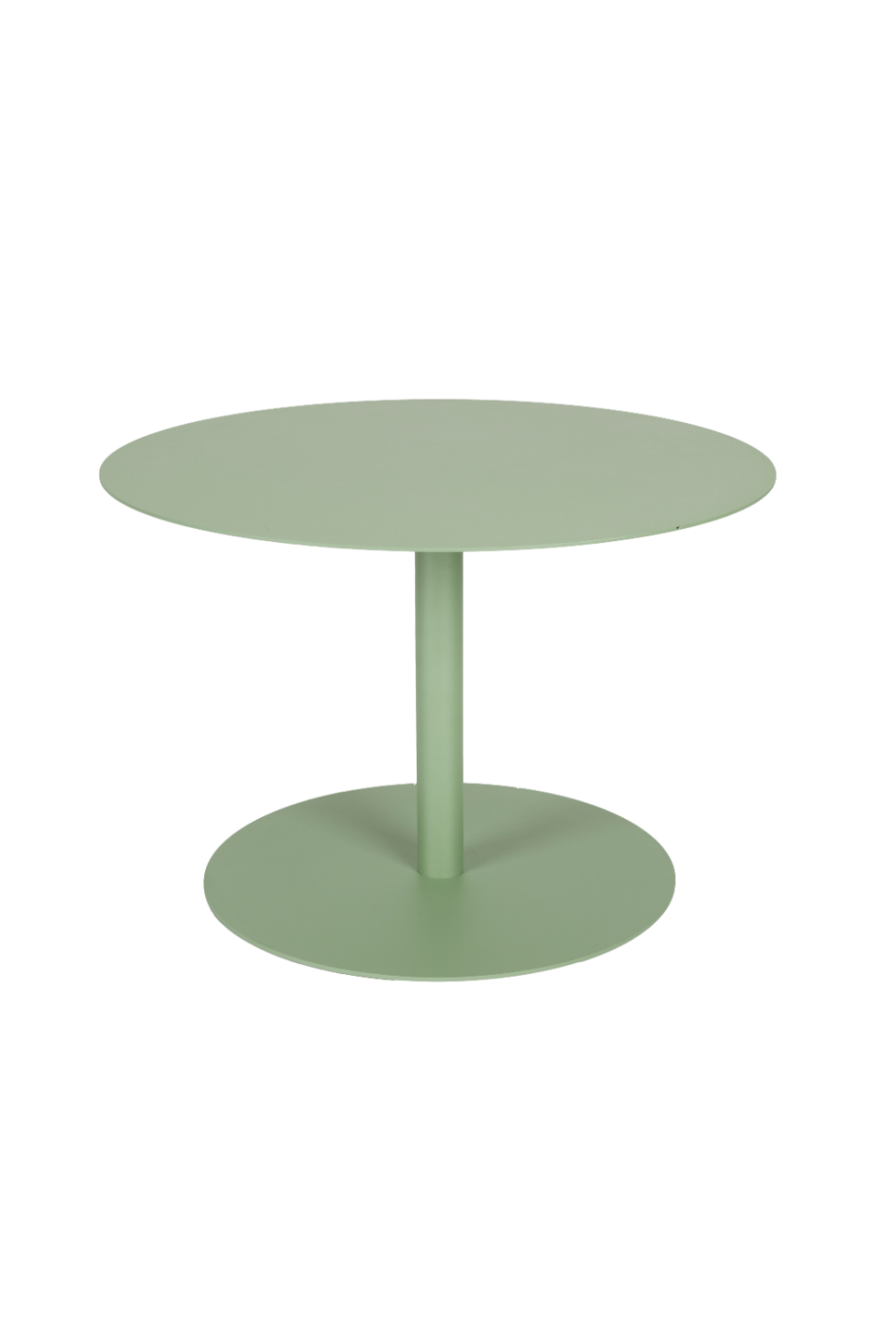 Table basse d'extérieur ronde à pied central