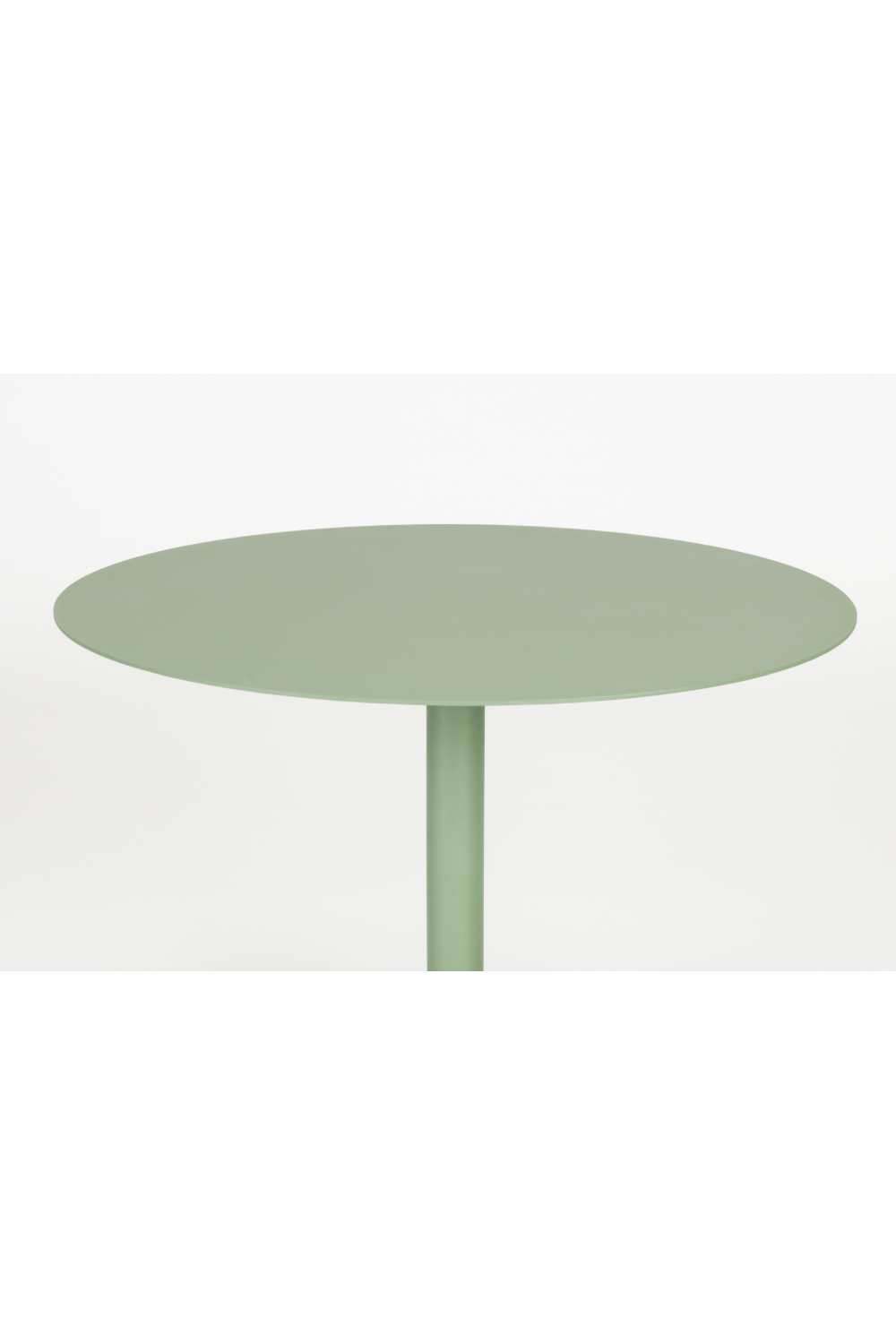 Table de bistrot ronde d'extérieur à pied central