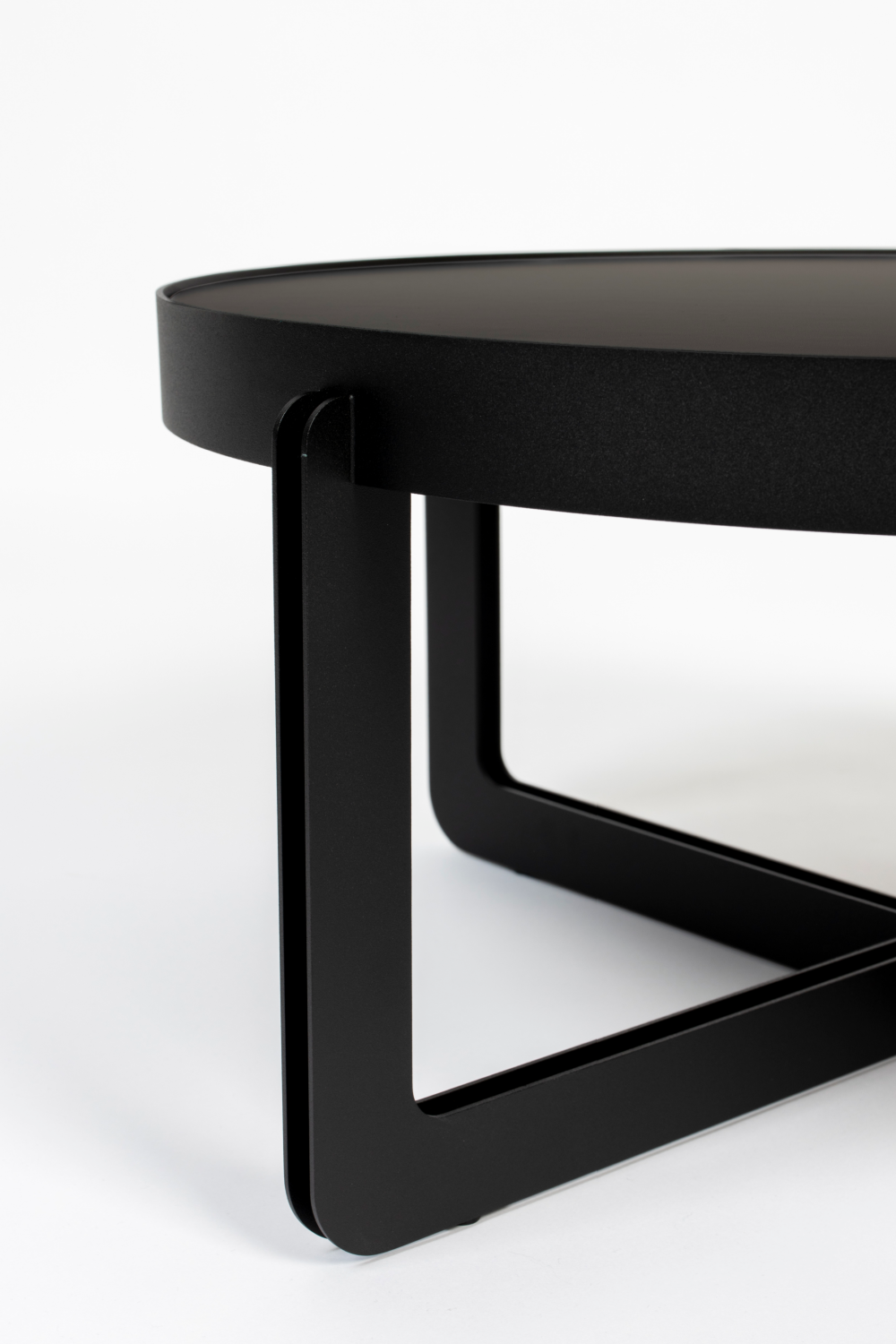 Table basse à piètement croisé